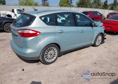2014 Ford C-Max Hybrid Se from USA, damaged, VIN 1FADP5AU2EL519722